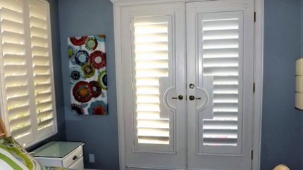 Shutters for San Antonio French Doors